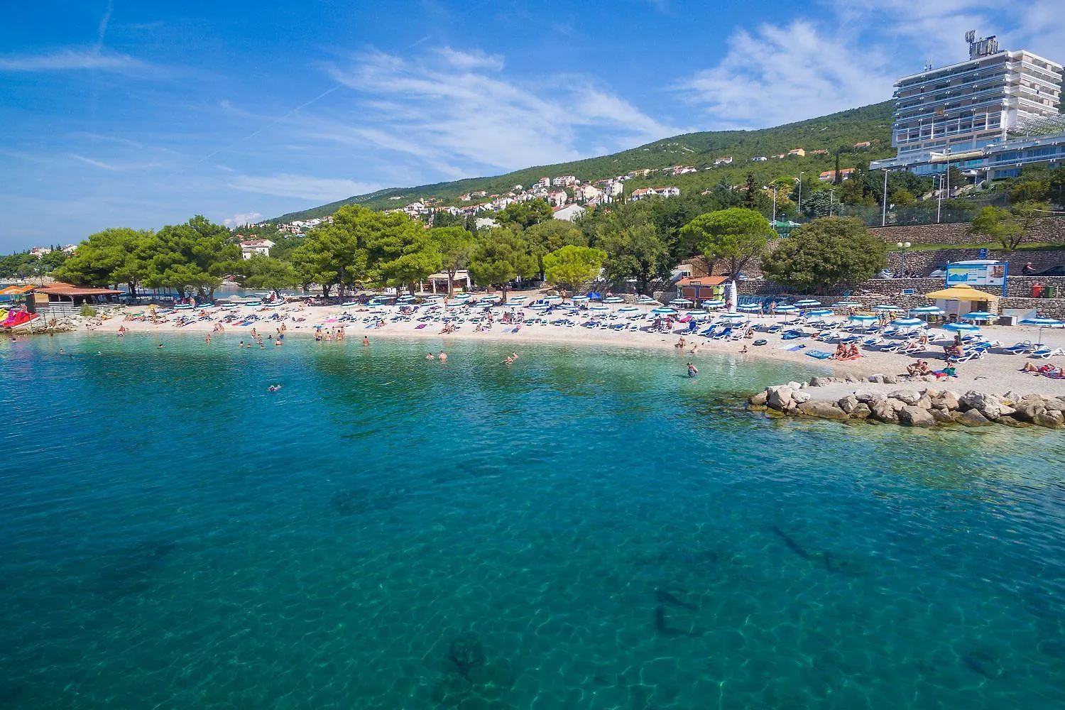 Einzigartiges Apartment Nur 20 Meter Zum Strand Mit Privater Terrasse, Grill - Hundefreundlich Crikvenica