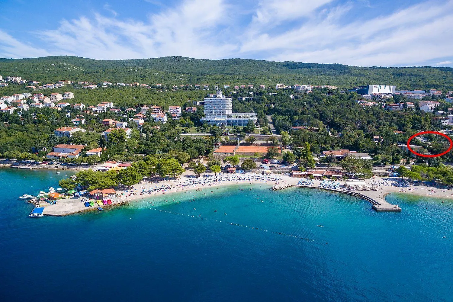 Einzigartiges Apartment Nur 20 Meter Zum Strand Mit Privater Terrasse, Grill - Hundefreundlich Crikvenica 0*,  Croatia