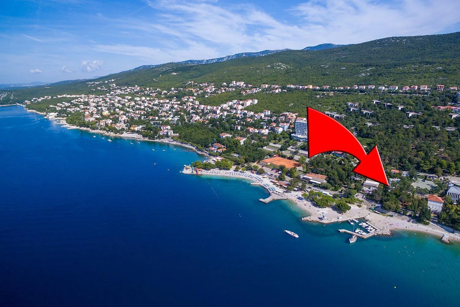 Einzigartiges Apartment Nur 20 Meter Zum Strand Mit Privater Terrasse, Grill - Hundefreundlich Crikvenica Croatia