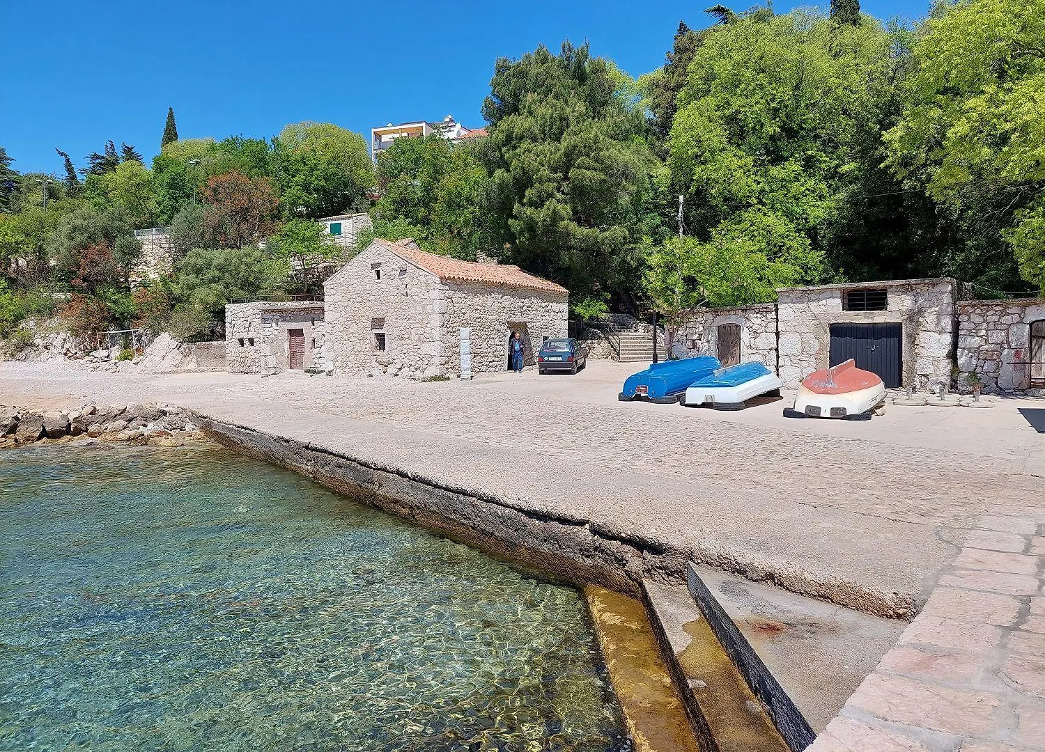 Einzigartiges Apartment Nur 20 Meter Zum Strand Mit Privater Terrasse, Grill - Hundefreundlich Crikvenica 0*,  Croatia